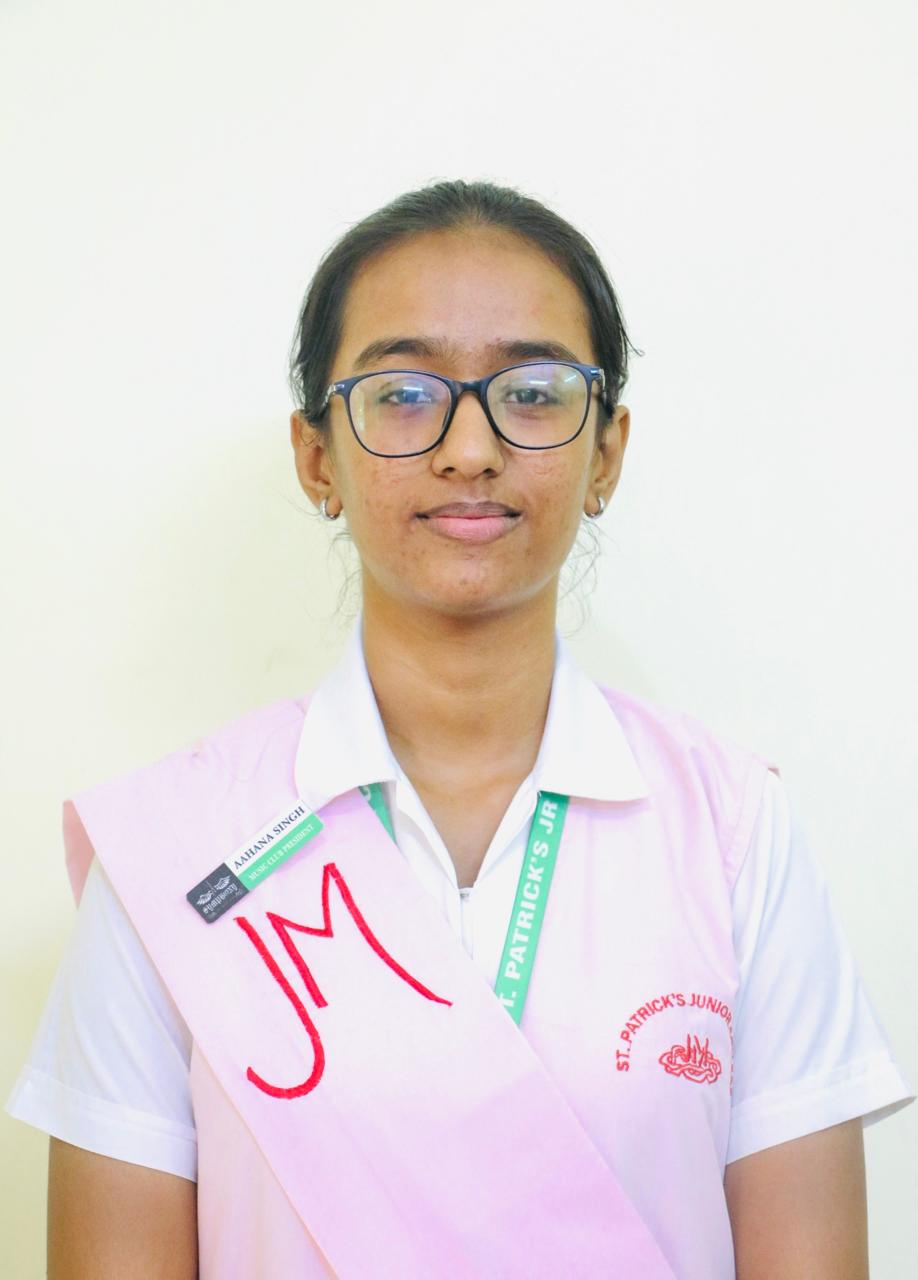 AAHANA SINGH(DISCIPLINE VICE CAPTAIN)